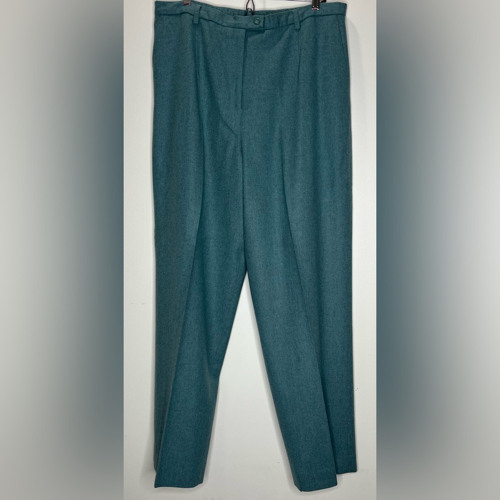 Pendleton Wool Aqua Sweater Jacket And Slacks Coo… - image 7